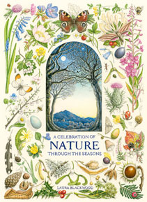 Laura Blackwood is an artist who lives, works and is inspired by the natural environment of the Scottish Borders. A Celebration of Nature Through the Seasons is a unique book that explores the natural history, flora, fauna and folklore of Britain, through exquisite illustrations and engaging narration. 