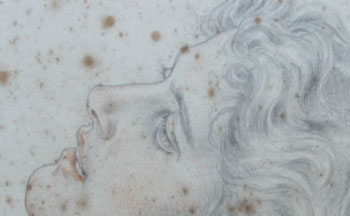 Conservation of graphite drawing